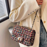 Siri™ – Ruted Kjedeinspirert Crossbody Veske