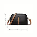 Jenny™ – Crossbody-veske med glidelås og justerbar stropp